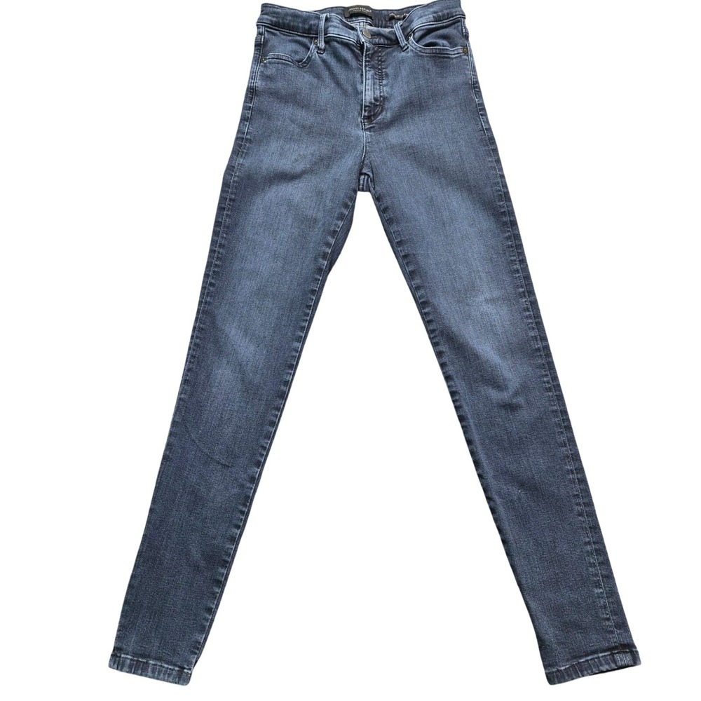 Banana Republic Premium Denim High-Rise Legging Jeans Dark Wash Skinny Size 27/4